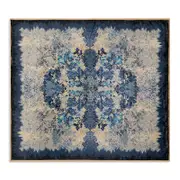 Johnny Was Laurel Canyon Demin Lace Reversible Cozy Blanket