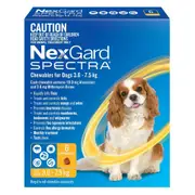 NexGard SPECTRA Chews For Small Dogs 3.6-7.5kg 6pk