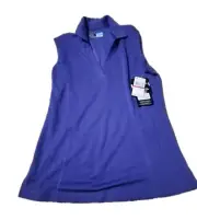 Pga Tour Women's Airflux Sleevless Shirt, Purple, XS