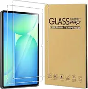 CONAPIKA Screen Protector for Samsung Galaxy Tab S10 FE+/Tab S10 FE Plus 13.1 Inch, 2 Pack 9H Hardness HD Clear Anti-Fingerprint Protective Film Ultra Anti-Scratch Bubble Free Tempered Glass