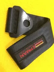 Black 250 mm tow recovery straps x 2 CAMS race compliant