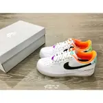 【代購】NIKE AIR FORCE 1 電玩 白黑橘 DO2333-101