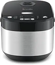 Breville, the Rice Box Pro, Brushed Stainless Steel, LRC470BSS