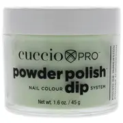 Cuccio Colour Pro Powder Polish Nail Colour Dip System - Pistachio Sorbet For Women 1.6 oz Nail Powder