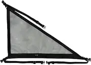 Car Ceiling Net | Triangle Car Storage Net - Adjustable Straps, Heavy-Duty, Space-Saving Automobile Interior Accessories for Outdoor Adventure Long Distance Travel