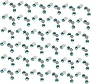 HAPINARY 2880pcs Flat Back Glass Rhinestones for Nail Art and DIY Crafts Safe Durable Nail Gems for Manicure Decorations Eye Makeup and Creative Projects Sparkle Glamour Every Design