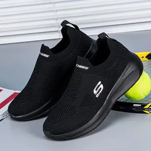 📣 現貨特價 Skechers 斯凱奇2024 新款 一腳蹬 女鞋 輕便 編制網面 運動鞋 健步鞋 時尚女鞋