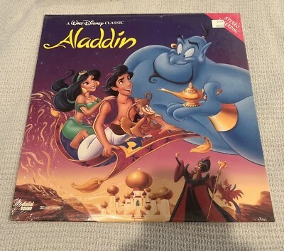 Sealed Walt Disney's Aladdin Laserdisc