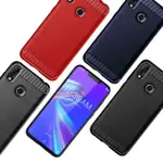 【瘋客邦3C】倉庫現貨ASUS ZENFONE MAX PRO M2 ZB633KL碳纖維拉絲手機殼防滑磨砂全包防摔軟殼