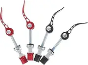 Abaodam 4pcs Bicycle Seatpost Quick Release Clamp Lightweight Lock for Secure Seat Height for Mountain and Road Bikes Easy Installation and Firm Grip