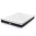 Giselle Bedding 21cm Mattress Euro Top Memory Foam Bed Medium Firm Double