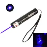 Blue Purple Laser Pointers Lazer Teach Presentation Pen Visible Beam Light 850