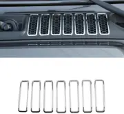 Air Flow Vent Bonnet Car Front Hood Air Vent Grille Cover for Jeep Wrangler JL T (for: Jeep)