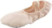 [Colaxi] Ballet Shoes for Girls Women Ballet Slippers Canvas Kids Dance Ballerina Shoes for Little Kid Big Kid, 40