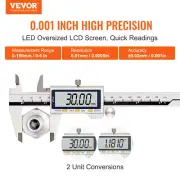 Digital Caliper, Electronic Micrometer Caliper with Large LCD Screen