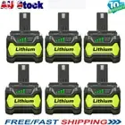6.0Ah/9.0Ah Li-Ion Battery For Ryobi P108 18V ONE+ Plus P104 P102 P103 P109 New