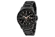 Maserati Sfida Chronograph Black Dial Quartz R8873640011 100M Men's Watch