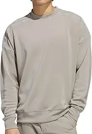 [adidas] Beyond The Course Cardboard Knit Crew Neck Long Sleeve Pullover Men's