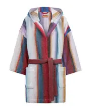 Gradient effect hooded nightgown S Multicolor