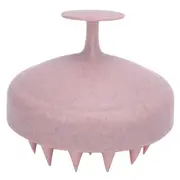 Pet Massage Brush Multifunctional Soft Silicone Pet Grooming Tool for Massage BathingPink