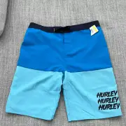 Hurley Phantom Boys 20/30 Surf Board Shorts Beach Summer Swim