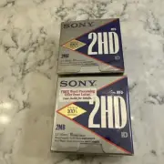 Sony 2HD 3.5” Floppy Disks – 20 Pack – Sealed – Vintage NOS