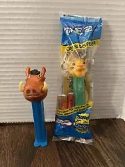 Simba Lion King Disney PEZ Dispenser New Sealed Packaging Pumba