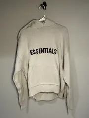 Fear Of God Essentials Knit Hoodie | “Oatmeal” | Size Small