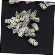 SOESFOUFU Super Bright LED Car Bulbs 1pc White Light Side Marker Bulb for License Plate Compatible