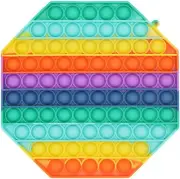 Push Pop Fidget Toy for Stress and Anxiety (Octagon)
