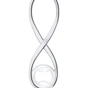 Bugatti Infinity Bottle Opener - Chrome