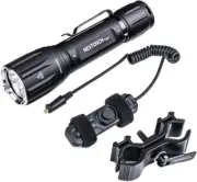NexTorch Hunting Set LED Black Aluminum One Piece Construction TA41-HUNTING-SET