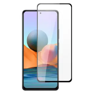 小米紅米 Note 10Pro高品質9D玻璃鋼化膜黑邊透明保護貼玻璃貼(小米 10T Pro保護貼小米 10T Pro鋼化膜)