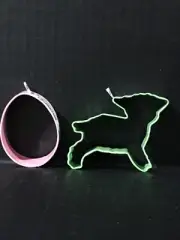 Easter Cookie Cutters Set Of 2 Celebrate It Egg Lamb New