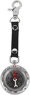 BESPORTBLE Outdoor Compass Keychain Vintage Zinc Alloy Portable Keyring with Easy to Read Dial for Camping Hiking and Climbing Navigation Reliable Survival Tool