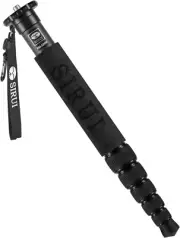 Camera Monopod 6 Section Carbon Fiber Portable Compact Lightweight Travel