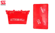 Travis Scott Astroworld Printed Crate - Stackable Red 2018 (TSCJ-CT001) One Size