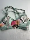 Calia Strappy Back Bikini Top Desert Floral Agave Leaf New Women’s XS 548