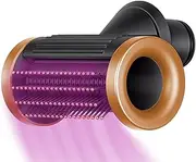 [Jimmydream] Anti-Flight Flyaway Attachment Nozzle with Wide Tooth Comb 2 in 1 Function for Dyson Hair Dryer attachments - Accessories for Supersonic Hair Dryer HD01 HD02 HD03 HD04 HD08