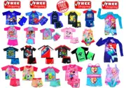 New Kids Size 1-14 swimsuit bathers bikini swimwear swimming trunk togs frozen