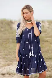 Aztec Dress--RUB-SP16AZD