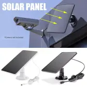 2x Solar Panel Power Supply For Wireless Waterproof Security Camera Surveillance