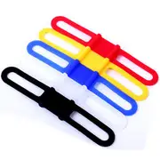 Bike Bicycle High Strength Straps Holder For Cell Phone Lights Computer 33 WHITE