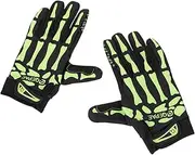 [BESPORTBLE] Pairs Cold Weather Gloves Touch Screen Winter Cycling Gloves Skull Design Comfortable for Hiking Size