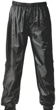 GMS Nick Motorcycle Rain Pants, black, Size XL for Men