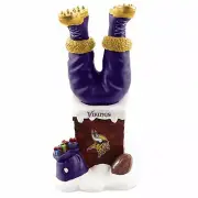 Santa Claus Minnesota Vikings Santa Legs Chimney Bobblehead (Bobble Legs) NFL