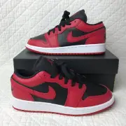 Nike Air Jordan 1 Low (GS) Shoes Youth SZ 7Y Reverse Bred 553560-606 NWB