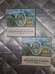 Dr.Squatch Soap Minecraft Diamond Scrub Lot Of 2