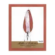 Country Chic 1.5" Wood Frame, 2mm glass and backing 16x20"-Alabama Red-2 Pk