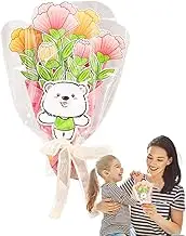 Mothers Day Cards Flowers | Mother's Day Flower Card Making Kits - Art Supplies for Aunt Nana Grandmom Wife Home School Classroom Activity